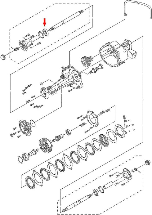 Roykaw G29/Drive Rear Axle Bearing - Compatible with Yamaha Gas/Electric Golf Cart OEM# JW1-F2176-00-00 Silver