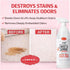 35 oz SKOUT'S HONOR Severe Mess Stain & Odor Eliminator, Powerful Stain Remover and Carpet Cleaner for Tough Dog