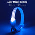 Visinite Light Up Dog Collars for Small Dogs, LED Dog Collar Light Rechargeable, Fully Adjustable Glow in The Dark Dog