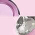 Pet Bowls - Stainless Steel Dog Cat Pet Bowl - Universal Water and Food Bowls, 4 Sizes, 5 Colors (M, Pink)