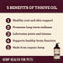 3 6 Immune 2 oz Hemp Well Thrive Oil for Dogs & Cats, Organic Hemp Oil, Omega & Supplement for Skin & Coat, Hip