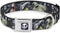 Dog Collar Seatbelt Buckle Nightmare Before Christmas 4 Character Group Cemetery Scene, 16 to 23 Inches, 1.5 Inch Wide