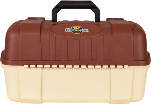Flambeau Outdoors 2059 Portable All-Weather Tackle Storage - 7-Tray, Maroon/Tan