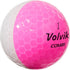 Volvik Crystal Combi Golf Balls - Enhanced Spin & Visibility