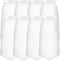 7 Inch Rectangle Filter Sock - 8 Pcs Saltwater Aquarium Filter Bags 200 µm Accessories for Fish Tank