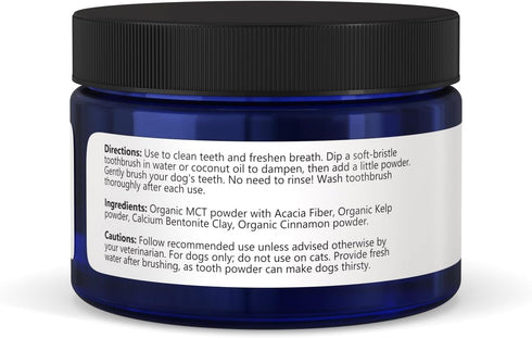 Isabellas Clearly Teeth & Gums for Dogs | Natural Tooth Cleaning Powder | No-Rinse Dog Toothpaste Alternative