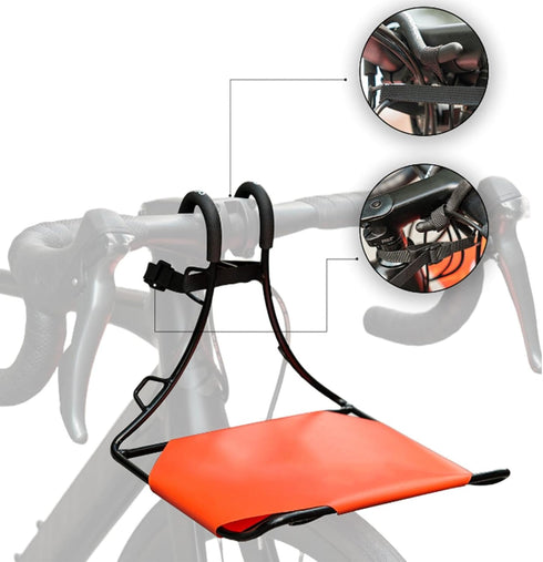 Mjaie Adjustable Bikes Cargo Carriers Quick Install Cycling Rack Replacement Bike Holder Storage Enduring Quick Install