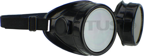 Titus Tinted Mirror Sports Riders Steampunk Safety Goggles (Standard, Standard)