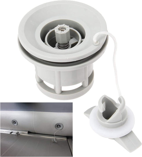 MUXSAM Kayak Boat Air Valve, Double Seal Air Plugs, Replacement for Inflatable Boat