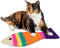 Cat Scratching Board - Creative Fish Shaped Claw Toy, Colorful Sisal Pad Scratch Lounge Durable Interaction Toy