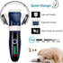 16pcs ANGFAN Dog Clippers for Grooming, Dog Grooming Kit for Small & Large Dogs, Professional Cordless Dog Hair