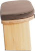 Folding Bamboo Meditation Stool, Meditation Bench with Velvet Cushion & Carry Bag, Travel Meditations Seat, Comfortable