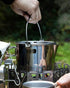 Snow Peak Kettle No. 1, Stainless Steel Kettle for Outdoor Cooking, Durable Camping Kettle
