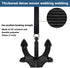 Two Hooks Adjustable Bimini Boat Top Straps, 38"~70" Marine Awning Webbing Straps with Heavy Duty Snap Hooks