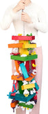35" Extra Large Parrot Toys - Chewable Foraging Toys for Macaws, African