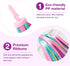 1Pair Bike Handlebar Streamers, Colorful Bike Tassels Handlebar Rainbow Streamers for Girls Boys, Bicycle Baby Carrier