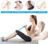 Upgrade 4-Tube Abdominal Waist Leg Slimming Trainer, Elastic Pull Rope for Arm Legs Stretching Workout Equipment