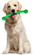 Ycozy 11'' Long Dog Chew Toys for Small/Medium Dogs, Rubber Rope Toys Knot Dental Teething, Almost Indestructible