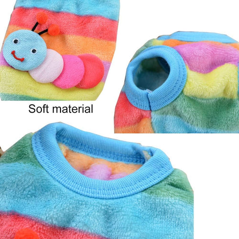 ANIAC Pet Costume Cute Rabbit Clothes - Soft Bunny Vest for Kitten, Ferret, Chihuahua Puppy and Small Animals (2XS,