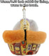 Copfeu Sugar Glider Carrier Cage with Warm Nest, Cushion, Mat and Safe Lock, Portable Cages with Chain, Small Animals