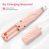 WIKLOO Trimmers, Dog Paw Cat Paw Clippers Low Noise Cordless Electric Mini Pet Clippers for Small & Medium Pets (Pink)