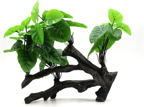 NIHUIFA Fishtank Artificial Plant Landscape Fish Tanks Decorations for Aquariums Terrarium Shrimp Ornaments Habitat