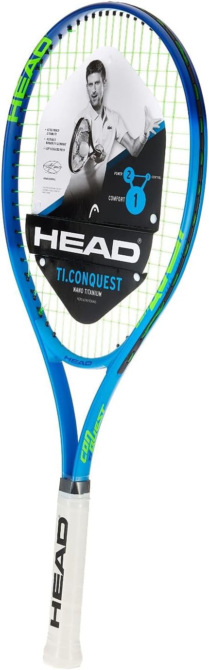 HEAD Ti. Conquest Pre-Strung 27in. Blue Tennis Racquet