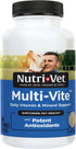 Nutri-Vet Multi-Vite Chewables for Adult Dogs, Daily Dog Vitamins & Minerals, Supports