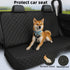 fidozen Hammock Waterproof Dog Car Seat Cover with Belt for Back Seat - Washable Pet Protector Accessories for Cars