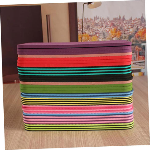 Veemoon 6pcs Yoga Fitness Accessories, Exercise Mats, Padded Flooring, Knee Pads, Small Mat, Elbow Pads, Kneeling