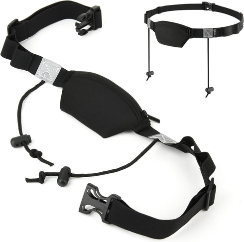 Cosmos Race Number Belt Elastic Waist Number Belt Holding Race Number Bibs for
