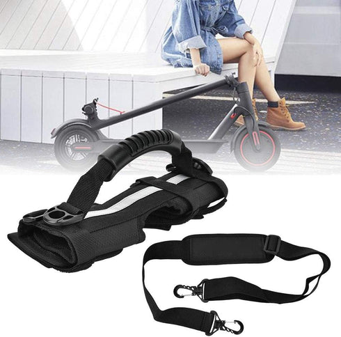 Universal Scooter Handle Strap - Folding Handle Carrier Belt for Brompton Cycling Accessory