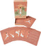 NOLAVA Yoga Card Gift Set Large 4"x6" Yoga Cards with 30 Poses,
