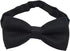 Dog or Cat Small Collar Bow Tie, Adjustable Puppy or Kitten Medium Neck Bowtie for Easter Wedding Birthday Gift (Black