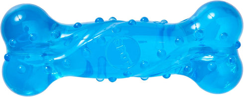 SPOT Play Strong Scent-sations Bone, Durable TPR Rubber Dog Toy for Aggressive Chewers, Bacon Flavored
