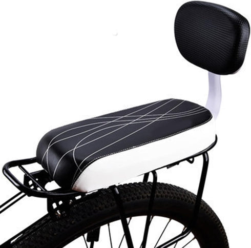 BOGEEL Set, Bicycles Rear Seats Cushion Armrest Footrest Kids Child Carriers Bicycles Baby Seats with Armrest