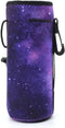 Wanty Neoprene 20 Oz Insulated Water Drink Bottle Cooler Carrier Cover Sleeve for Climbing, Cycling, Running (Purple