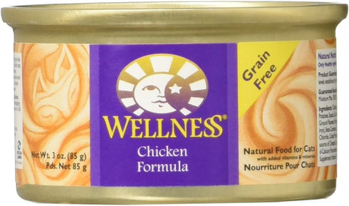 Wellness Canned Cat Formula Chicken - 3 oz