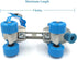 Kid's Adjustable Speed Quad Roller Skates Shoes