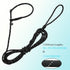 BTINESFUL Anti-Choke Slip Lead Dog Leash, 10FT / 15FT / 20FT Reflective 1/3” Rope Long Training Lead for Small Medium