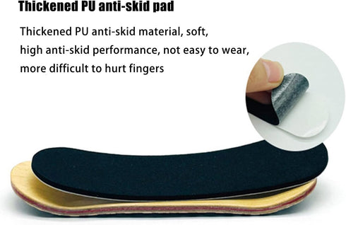 Generic 10*3cm Grip Tape for Fingerboards - Perfect for Finger Toy Mini Board, Protective PU Grip Tape Stickers