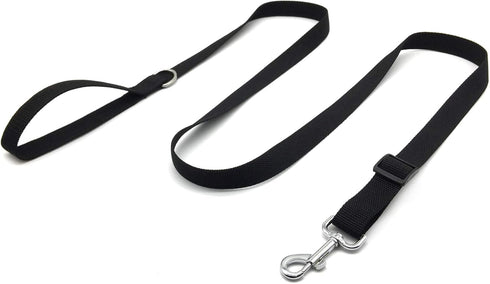 Adjustable Nylon Dog Leash, 6 Foot Long for Medium Large Dogs