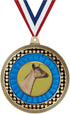 Crown Awards 2.75" Dairy Goat Award Medal, Gold Vega Dairy Goat Team