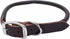 Coastal Pet Circle T Latigo Leather Round Dog Collar, 5/8" x 16", Handcrafted for Sensitive Skin Dogs