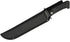 SZCO SUPPLIES 15" Black Tech Bowie Blade Knife for Outdoor Survival