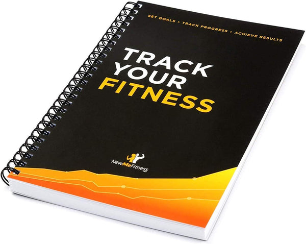 NewMe Fitness Journal for Women & Men - Food & Workout Planner Log Book for Weight Loss and Muscle Gain