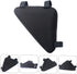 Kisangel Bicycle Triangle Bag, Small Bike Frame Bag for Multi-function Vessel Tools, Black