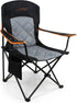 FAIR WIND Oversized Fully Padded Camping Chair, Heavy Duty Quad Fold Chair