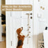 Handwoven Dog Bell for Potty Training, Adjustable Door Bell with 6 Extra Loud Bells for Dogs