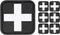 LIVANS Medic Red Cross Patch, First Aid Morable Patch Perfect for Tactical